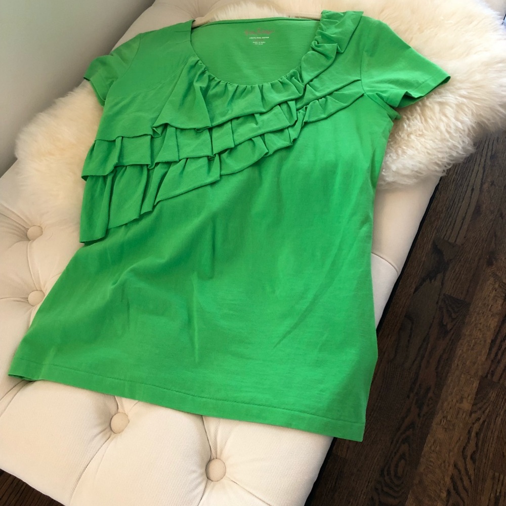 Lilly Pulitzer green t shirt